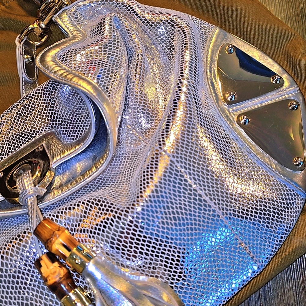 Gucci Python Large Indy Top Handle Bag - Picture 8 of 11